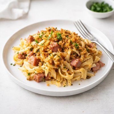 Image of Hamming It Up Noodle N Cabbage Casserole