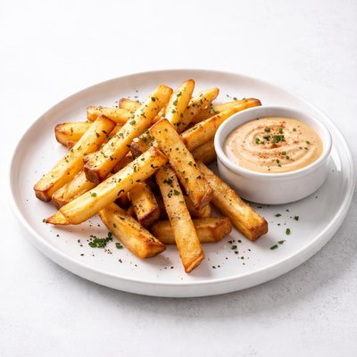 Image of Hand Cut Fries with Smoked Aioli Gluten Free