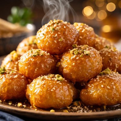 Image of Hanukkah Honey Puffs