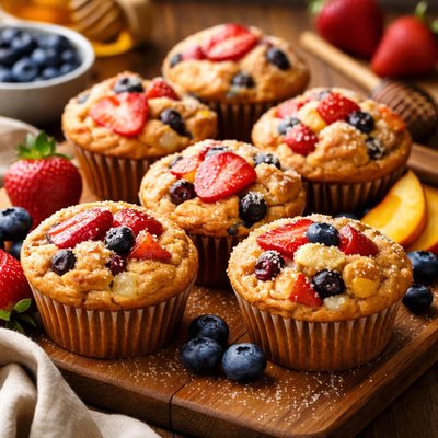 Image of Happy Fruit Muffins