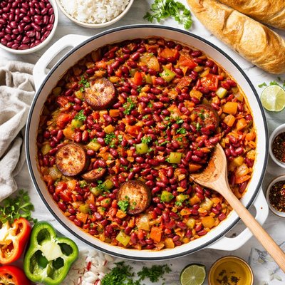 Image of Haricots Rouges Casserole Casserole of Red Beans