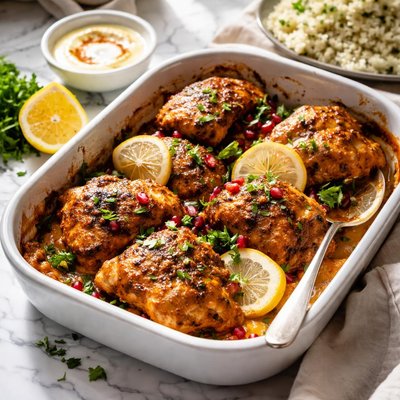 Image of Harissa and Yoghurt Baked Chicken