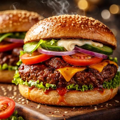 Image of Harissa Burgers