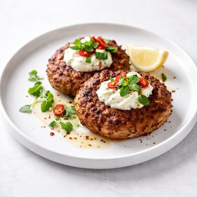 Image of Harissa Pork Patties or Burgers