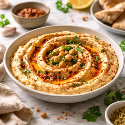 Image of Harissa Spiked Houmous