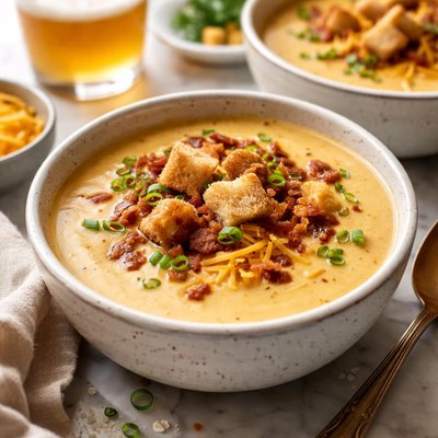 Image of Harvest Beer and Cheddar Soup