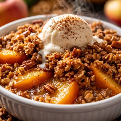 Image of Harvest Peach Crisp