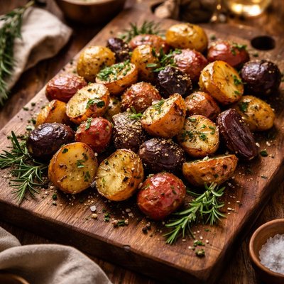 Image of Harvest Potatoes with Herbs