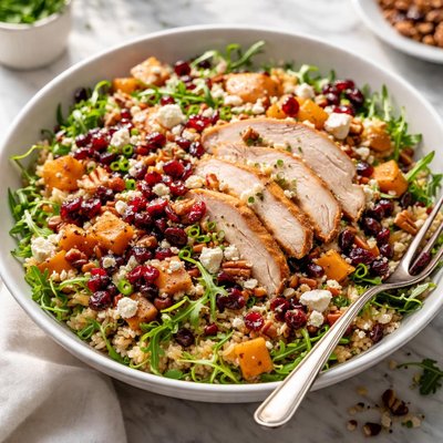Image of Harvest Turkey Cranberry and Brown Rice Salad