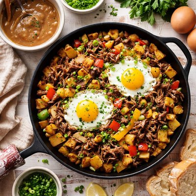 Image of Hash and Leftover Gravy