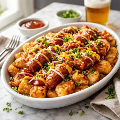 Image of Hash Brown Taters with Dogs