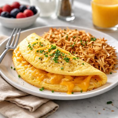 Image of Hash Browns Cheese Omelet
