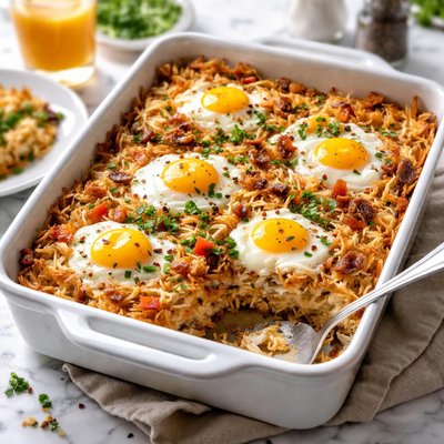 Image of Hash Browns Egg Bake