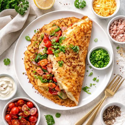 Image of Hash Browns Omelet