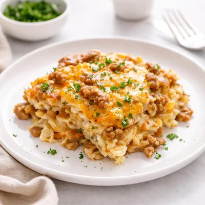 Image of Hash Browns Sausage Casserole Paula Deen