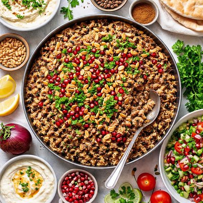 Image of Hashweh Rice Stuffing Middle East Palestine