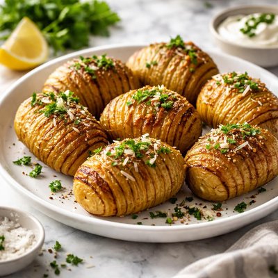 Image of Hasselback Roasted Potatoes