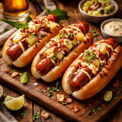 Image of Hawaiian Hot Dogs