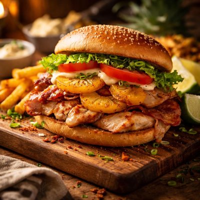 Image of Hawaiian Island Surfer