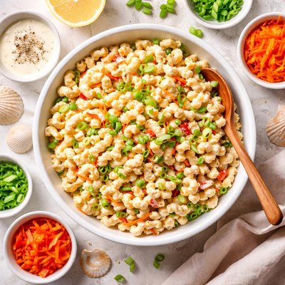 Image of Vegan Hawaiian Macaroni Salad