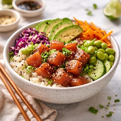 Image of Hawaiian Poke Bowl