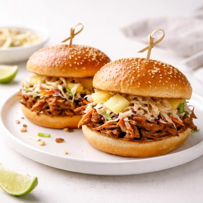 Image of Hawaiian Pulled Pork Sandwiches