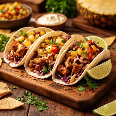 Image of Hawaiian Soft Tacos