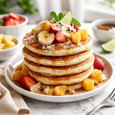 Image of Hawaiian Style Pancakes