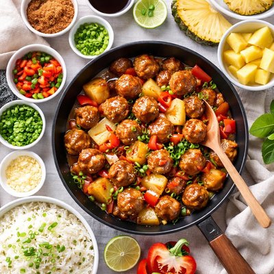 Image of Hawaiian Sweet Sour Sauce for Meatballs