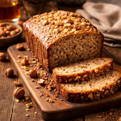Image of Hazelnut Amaretto Loaf Bread Machine