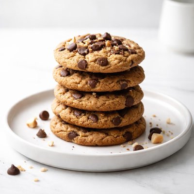 Image of Hazelnut Butter Chocolate Chip Cookies