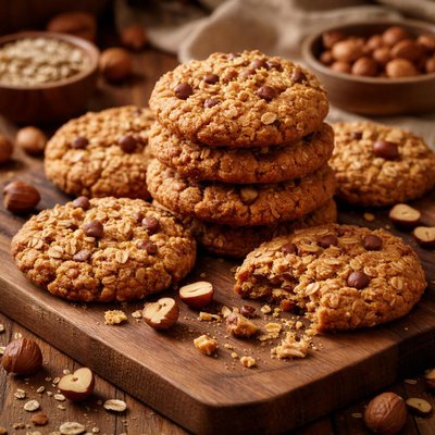 Image of Hazelnut Oatmeal Cookies