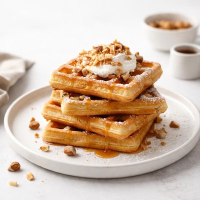 Image of Hazelnut Waffles