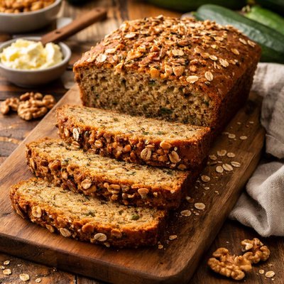 Image of Health Nut Zucchini Bread