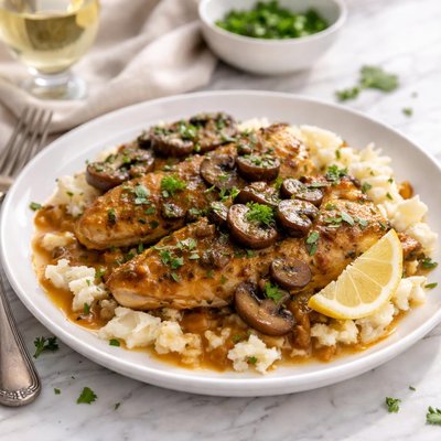 Image of Healthier Chicken Marsala