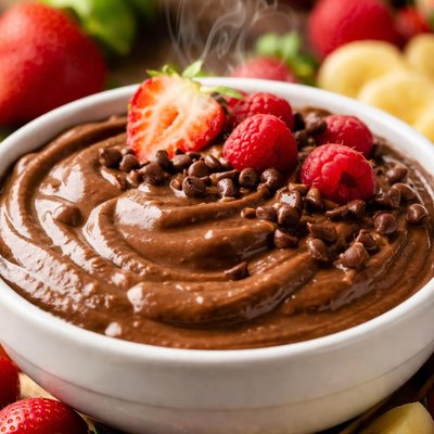 Image of Healthier Fudgy Fruit Dip