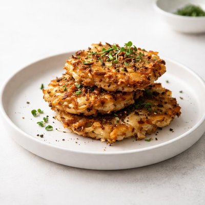 Image of Healthier Hash Browns Cauliflower Parsnips