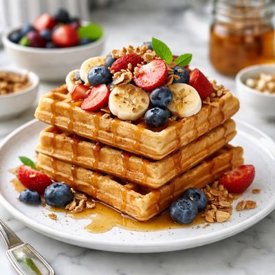 Image of Healthy and Yummy Waffles