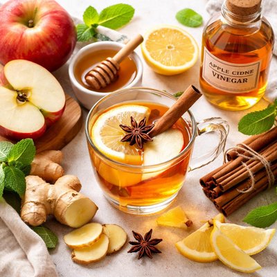 Image of Healthy Apple Cider Vinegar Tea