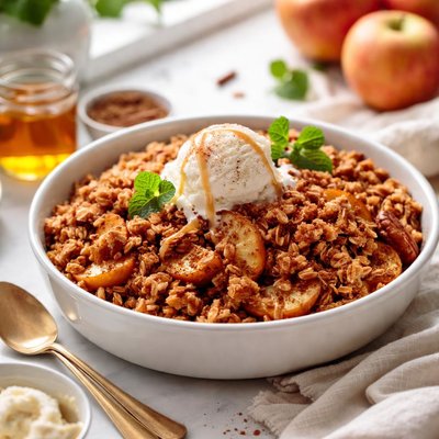 Image of Healthy Apple Crisp