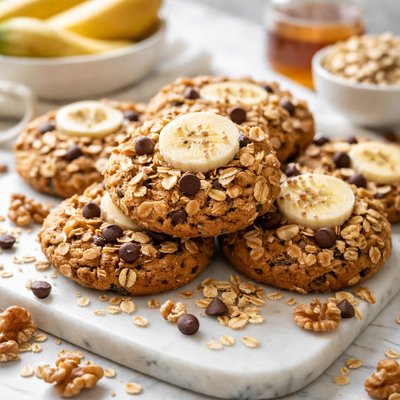 Image of Healthy Banana Cookies