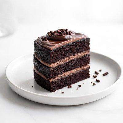 Image of Healthy Black Devils Food Cake
