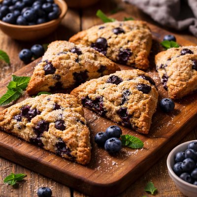Image of Healthy Blueberry Scones