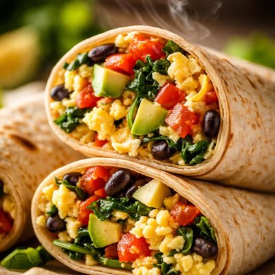 Image of Healthy Breakfast Burritos