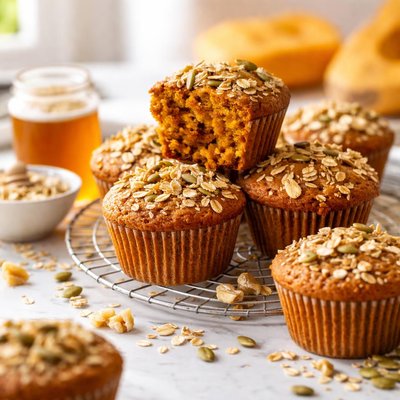 Image of Healthy Butternut Squash Muffins