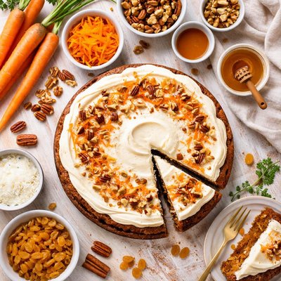 Image of Healthy Carrot Cake