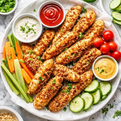 Image of Healthy Chicken Fngers