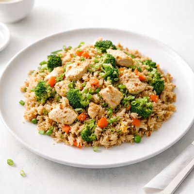 Image of Healthy Chicken Fried Rice Low G I