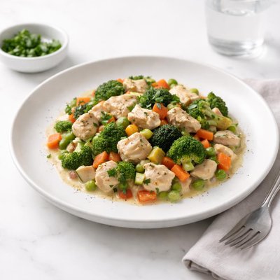 Image of Healthy Chicken Vegetable Casserole