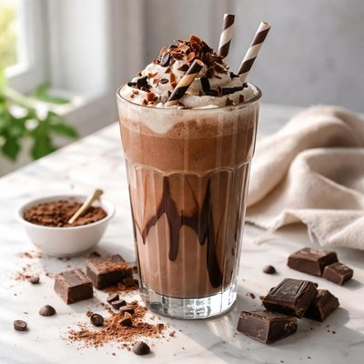 Image of Healthy Chocolate Milkshake